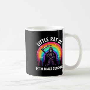 Little Ray Pitch Black Sunshine Death Rainbow H Kaffeetasse