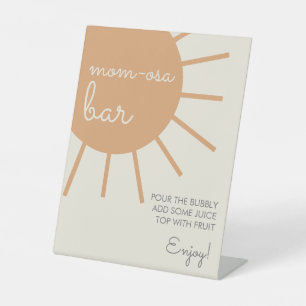 Little Ray Sunshine Mama-Osa Bar Sign Sockelschild