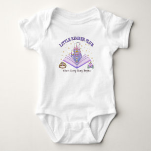 Little Reader Club Baby-Body Baby Strampler