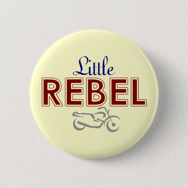 Little Rebel Button (Vorderseite)