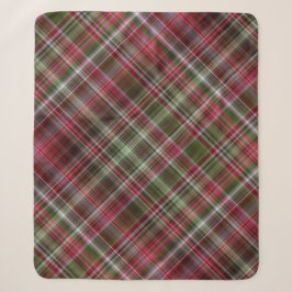 Little Red Berries Red et Green Plaid
