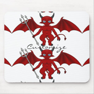 Little Red Devil Thunder_Cove Mousepad
