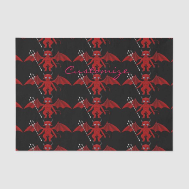 Little Red Devil Thunder_Cove Seidenpapier (Vorderseite)