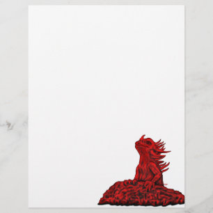 Little Red Dragon Briefbogen