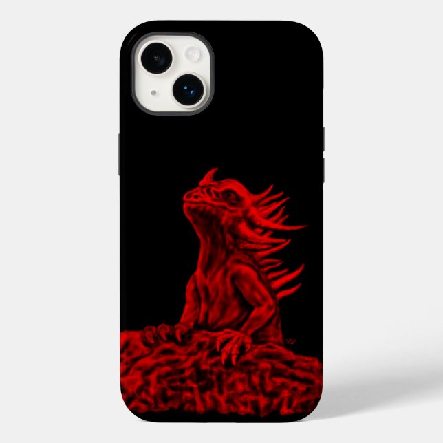 Little Red Dragon Case-Mate iPhone 14 Plus Hülle (Rückseite)