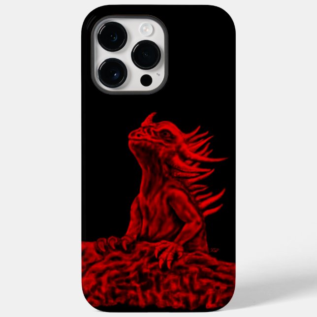 Little Red Dragon Case-Mate iPhone 14 Pro Max Hülle (Rückseite)
