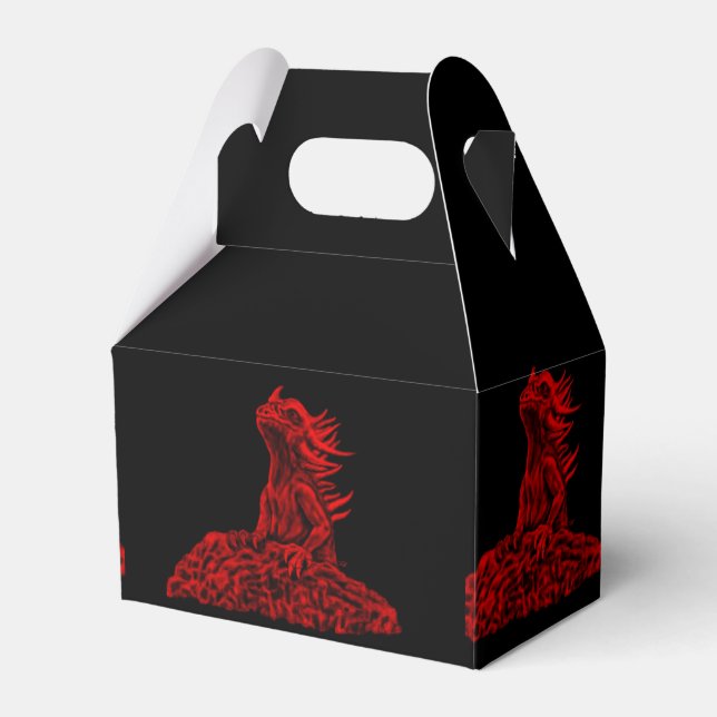 Little Red Dragon Geschenkschachtel (Vorderseite)
