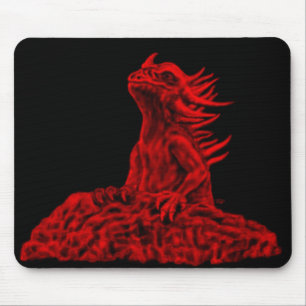 Little Red Dragon Mousepad