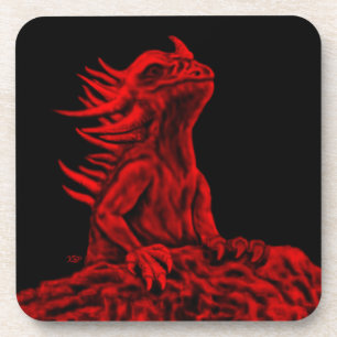 Little Red Dragon Untersetzer