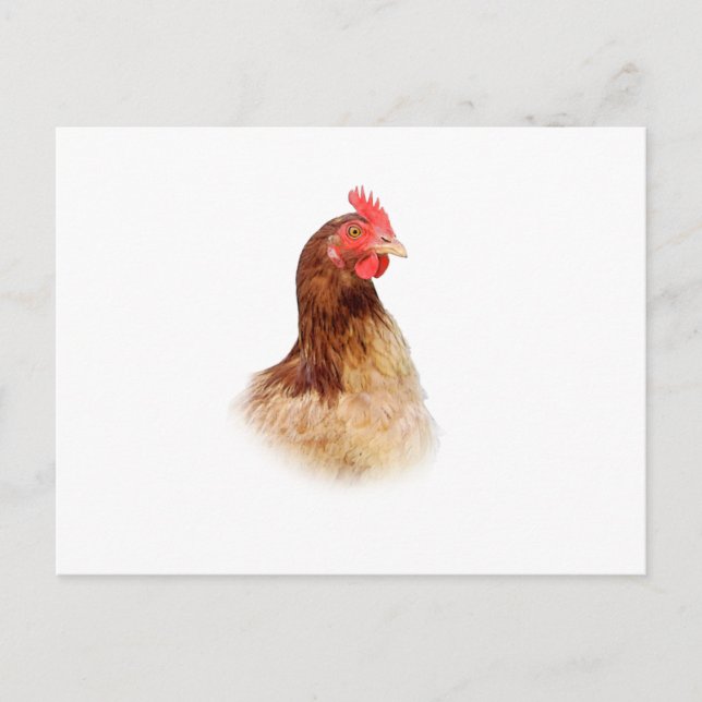 Little Red Hen Postcard Postkarte (Vorderseite)