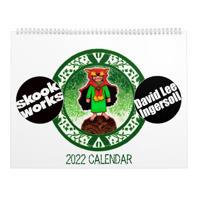 Little Red Mighty Nizz Wild Child Kalender (Titelbild)
