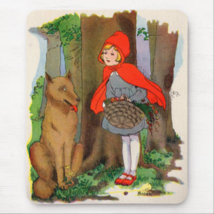 Little Red Riding Hood and the Wolf Mousepad