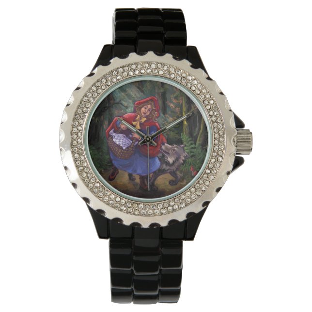 Little Red Riding Hood Armbanduhr (Vorderseite)