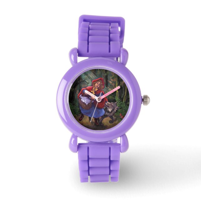Little Red Riding Hood Armbanduhr (Vorderseite)