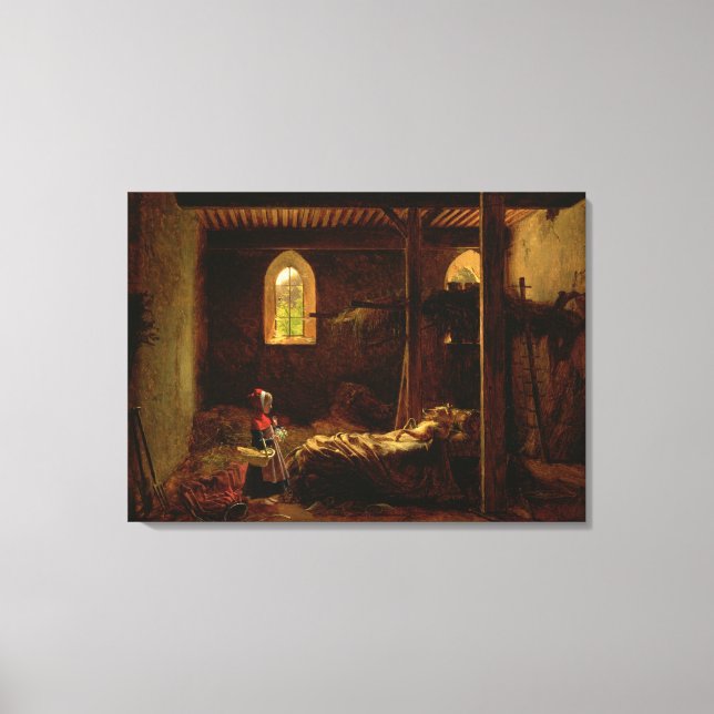 Little Red Riding Hood, c.1820 Leinwanddruck (Vorderseite)