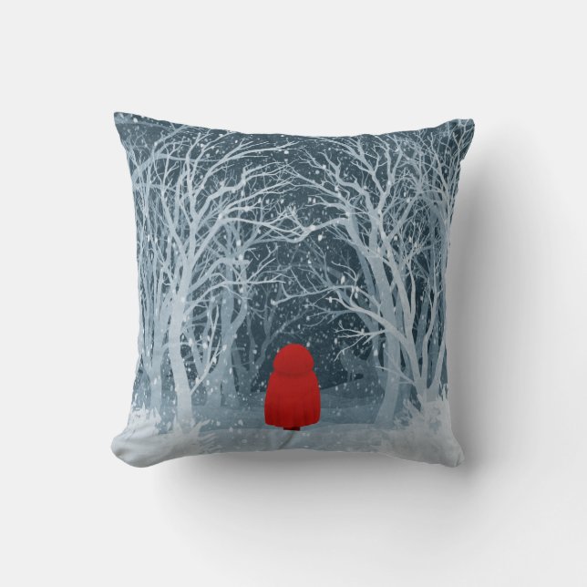 Little Red Riding Hood Kissen (Vorderseite)