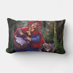 Little Red Riding Hood Lendenkissen