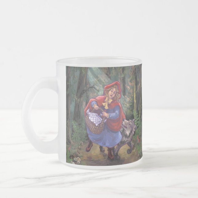 Little Red Riding Hood Mattglastasse (Links)