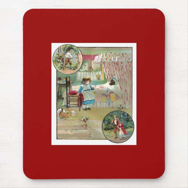 Little Red Riding Hood Mousepad (Vorne)