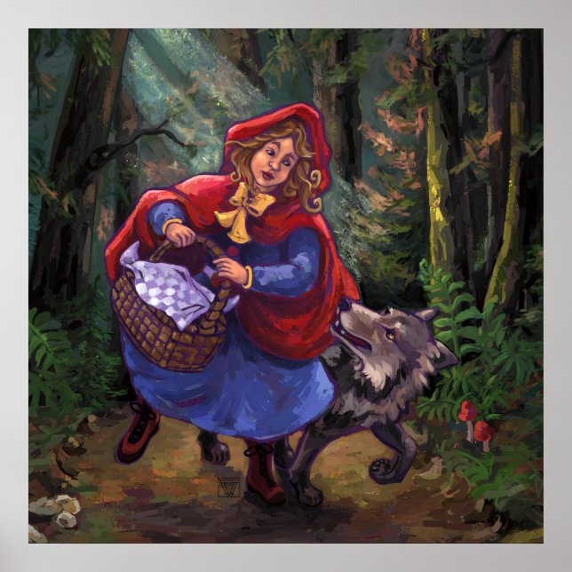 Little Red Riding Hood Poster (Vorne)