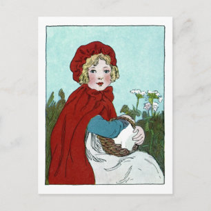 Little Red Riding Hood Postkarte