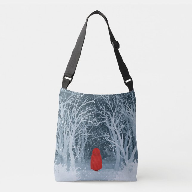 Little Red Riding Hood Tragetaschen Mit Langen Trägern (Vorderseite)