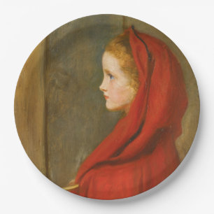 Little Red Riding Hood (von John Everett Millais) Pappteller