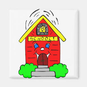Little Red Schoolhouse Magnet