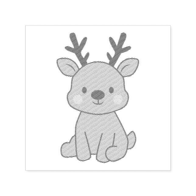 Little Reindeer Permastempel (Design)