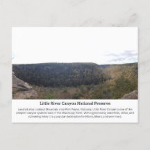 Little River Canyon Postcard 2