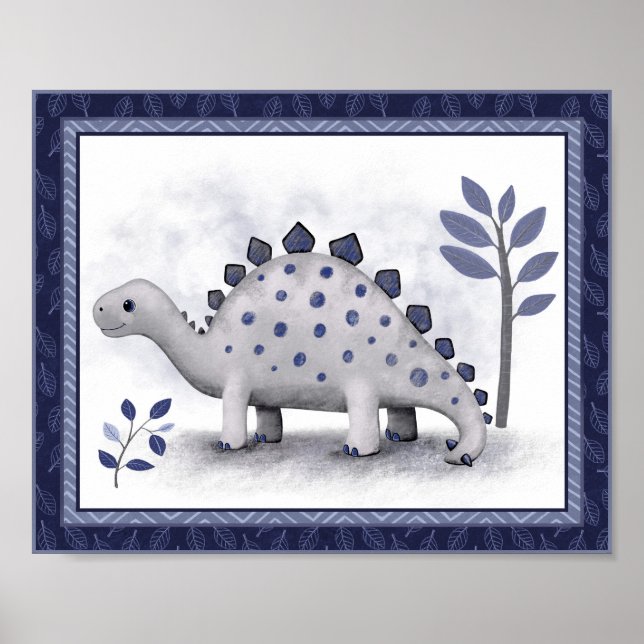 Little Roar Dinosaur - Stegosaurus Poster (Vorne)