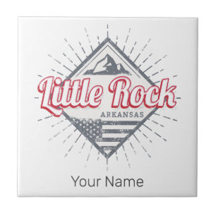 Little Rock Arkansas City United Staaten USA Desig Fliese