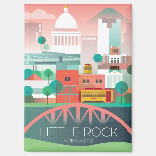 Little Rock, Arkansas Kühlschrank Magnet