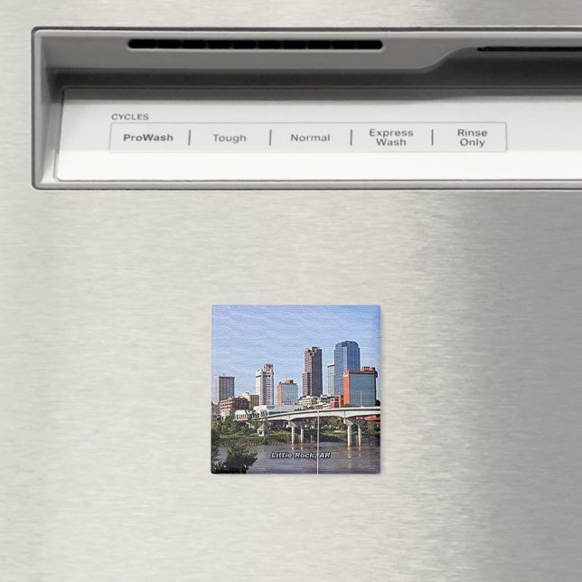 Little Rock, Arkansas Magnet (In Situ (Geschirrspüler))