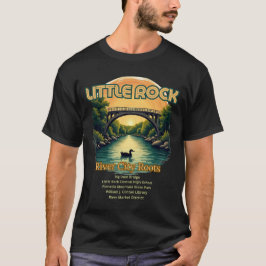 Little Rock, Arkansas, "River City Roots", T-Shirt