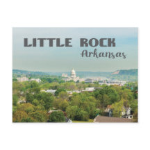 Little Rock, Arkansas View mit Hauptstadt Postkart
