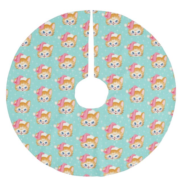 Little Roo Polyester Weihnachtsbaumdecke (Vorderseite)