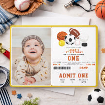 Little Rookie Sports 1. Geburtstag | Spaß mit All-