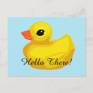"Little Rubber Ducky" Postkarte