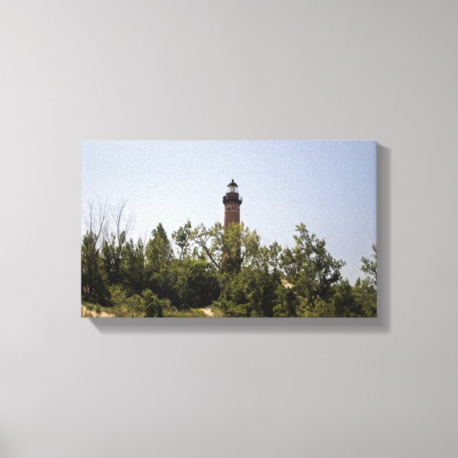 Little Sable Point Lighthouse, Michigan Leinwanddruck (Vorderseite)