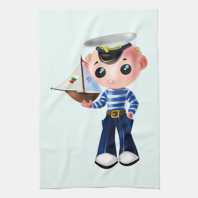 Little Sailor Küchentuch (Vertikal)