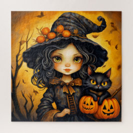 Little Sassy Witch Illustration