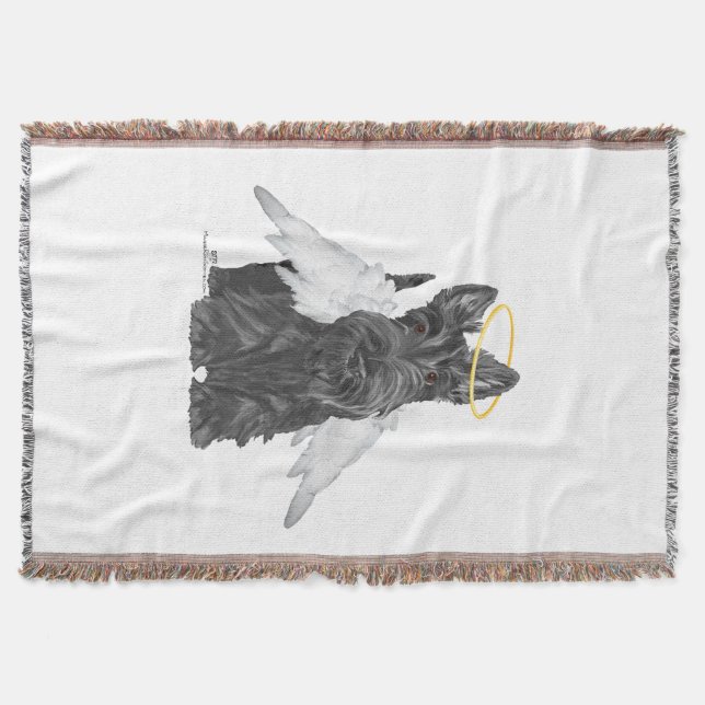 Little Scottie Angel Decke (Vorderseite)