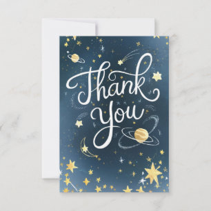 Little Simple Chic Celestial Dankeskarte