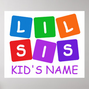 Little Sis Custom Poster