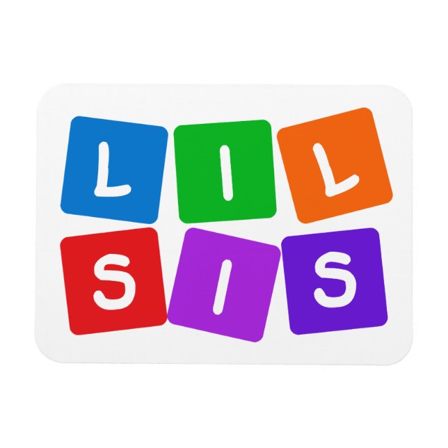 Little Sis-Magnet Magnet (Horizontal)