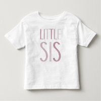 Little Sis mit rosa Text Sister Girls Sibling