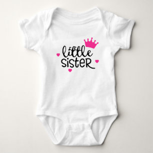 Little Sister Baby Bodysuit Strampler