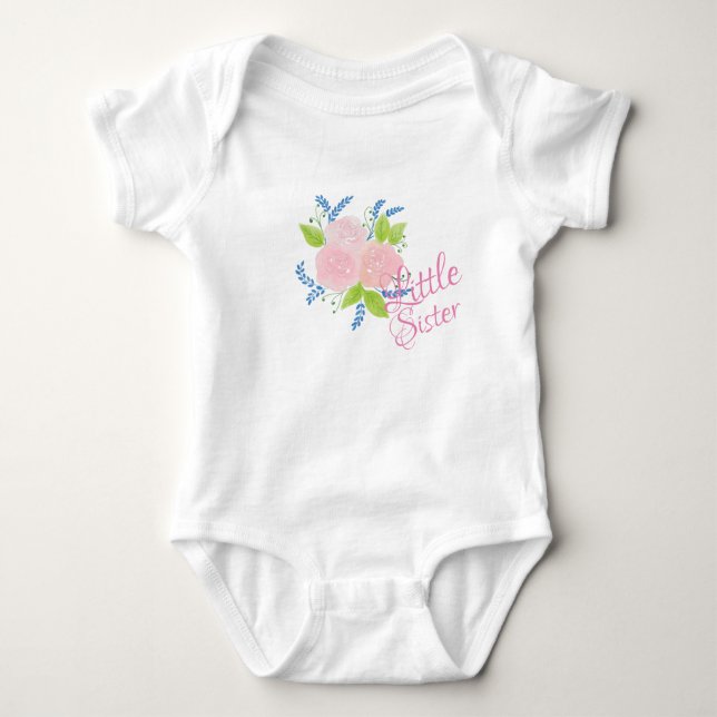 Little Sister Baby Strampler (Vorderseite)