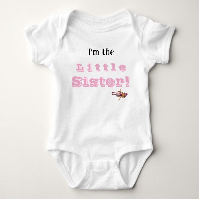 Little Sister Baby Strampler (Vorderseite)